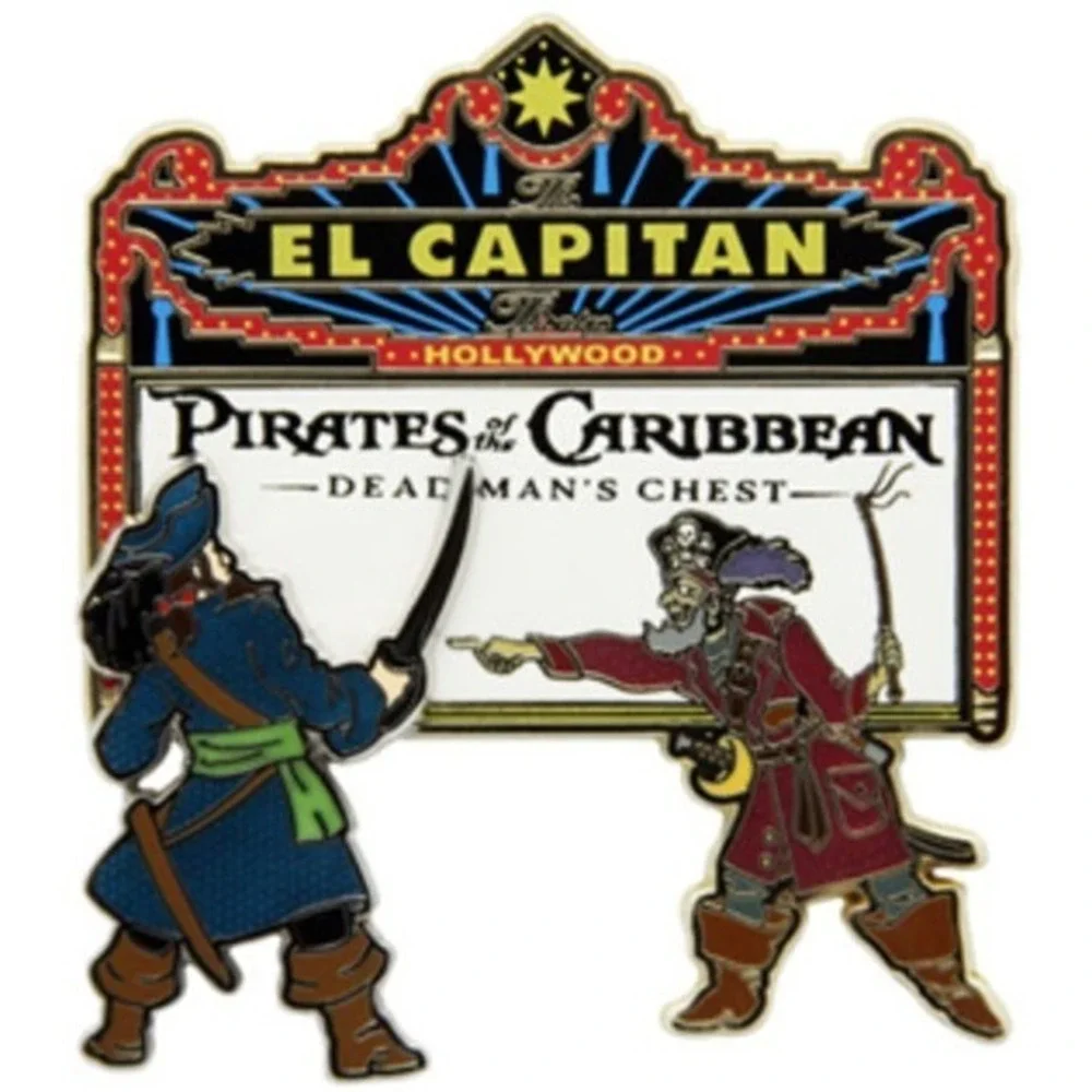 Disney‎ Pin Pirates of the Caribbean Dead Man's Chest Marquee  DSF LE 300 48141